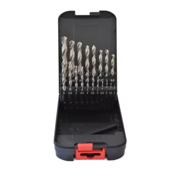   ABRABORO - 020300141019 - HSS-GS fémcsigafúró készlet DIN 338 19 db ø 1-10 x 0,5mm