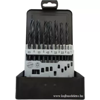   ABRABORO - 020300191085 - ABRABORO HSS-R fémfúró készlet D 1,0-10,0 x 0,5 mm [19 x]