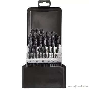   ABRABORO - 020300251085 - HSS-R fémfúró készlet DIN 338 25 db  ø  1-13x0,5mm