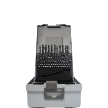   ABRABORO - 020314105010 - HSS-GS fémcsigafúró készlet DIN 338 50 db ø 1-5,9 x 0,1mm