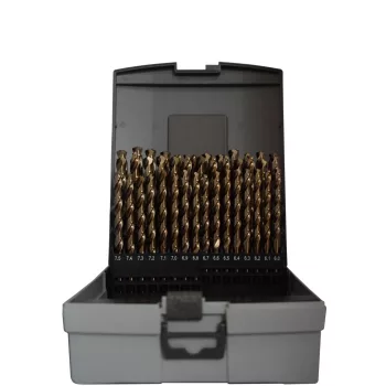   ABRABORO - 020314194110 - HSS-CO fémcsigafúró készlet DIN 338 41 db  ø 6-10 x 0,1mm