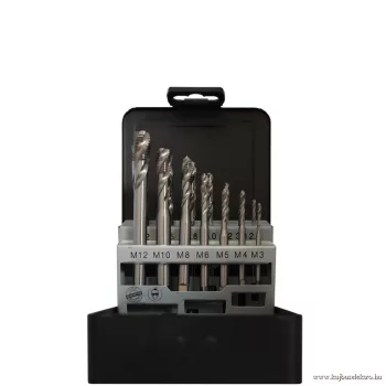   ABRABORO - 020345800016 - ABRABORO S1 HSS-G menetfúró klt. M3-M12, DIN 371/376, 35°[14 x]