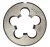 ABRABORO - 020345850012 - HSS-G menetmetsző csőmenethez DIN 5158 (EN24231) G1/2" x 14