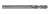 ABRABORO - 020349804100 - HSS-GS e x tra rövid fémcsigafúró DIN 1897 ø 4,1 x 55/22
