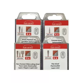  ABRABORO - 020363000005 - SDS-Plus készlet 2db 250 + 2db 250 x 22mm