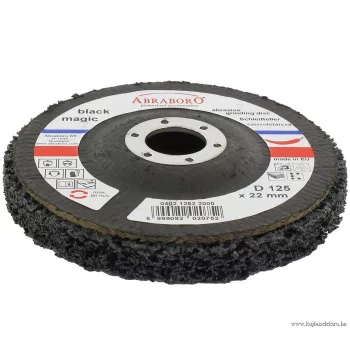   ABRABORO - 040212522000 - Négertárcsa ø 125 x 22 BLACK CLEANER