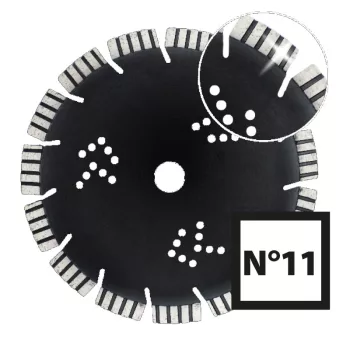   ABRABORO - 050711500011 - Gyémánttárcsa lézer turbo ø 115 x 22,2 2,4