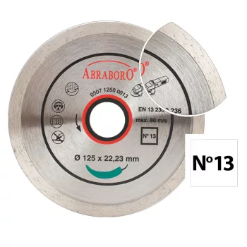   ABRABORO - 050711500013 - Gyémánttárcsa No13 ø 115 x 22,2 1,8