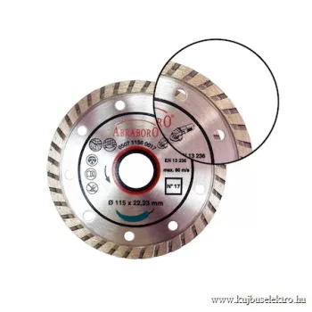   ABRABORO - 050711500017 - Gyémánttárcsa No17 ø 115 x 22,2 2,2