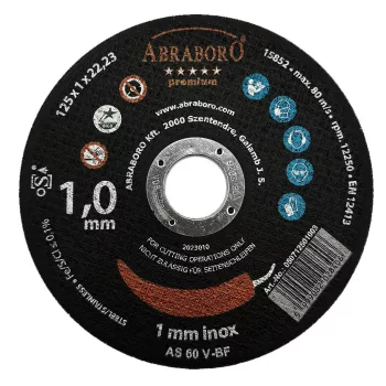   ABRABORO - 050711501003 - ABRABORO CHILI PREMIUM fémvágó korong, inox ø 115 x 1,0 x 22,23 T41