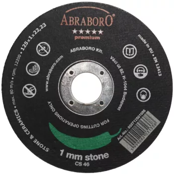   ABRABORO - 050711501006 - ABRABORO CHILI PREMIUM kővágó korong ø 115 x 1,0 x 22,23 T41
