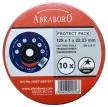 ABRABORO - 050711501011 - ABRABORO CHILI blue edition fémvágó korong, inox, 10db-os ø 115 x 1,0 x 22,23 T41