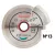 ABRABORO - 050712500013 - Gyémánttárcsa No13 ø 125 x 22,2 1,8