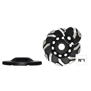   ABRABORO - 050712514001 - Gyémántszemcsés betoncsiszoló No1 ø 125 x 22,2 8 segments