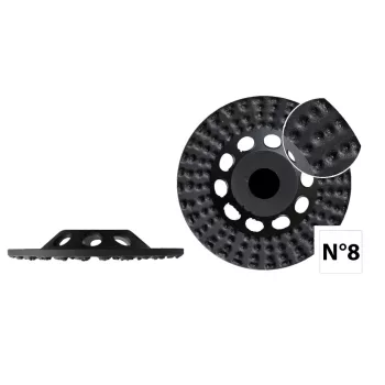   ABRABORO - 050712522008 - Gyémántszemcsés betoncsiszoló No8 ø 125 x 22,2