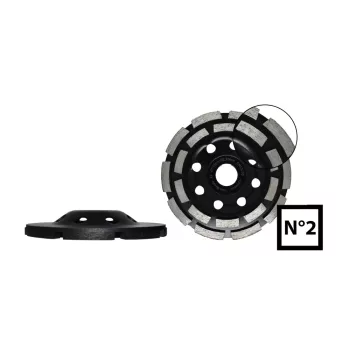   ABRABORO - 050718022002 - Gyémántszemcsés betoncsiszoló No2 ø 180 x 22,2 24 segments