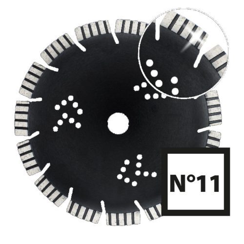 ABRABORO - 050723000011 - Gyémánttárcsa lézer turbo ø 230 x 22,2 2,6