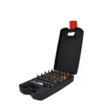   ABRABORO - 060802060031 - 31 részes bitkészlet 2xPH1/3xPH2/PH3/T10/2xT/2xT20/3xT25/3xT307T40 2xPZ1/8xPZ2/2xPZ3 + Automatic bitholder