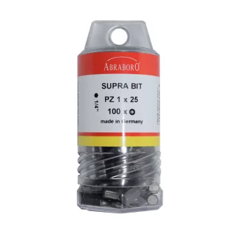 ABRABORO - 060802102017 - SUPRA Bit PZ 2 x 25mm