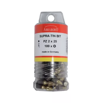ABRABORO - 060802102077 - SUPRA-TIN Bit  PZ 2 x 25mm