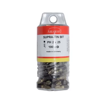 ABRABORO - 060802203077 - SUPRA-TIN Bit  PH 3 x 25mm