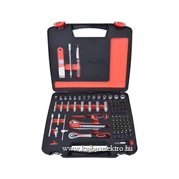   ABRABORO - 060805700084 - 84 részes SPLINE dugókulcs készlet Sockets 25mm: 4/4,5/5/5,5 6/7/8/9/10/11/12/13/14mm