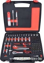 ABRABORO - 060805700084 - 84 részes SPLINE dugókulcs készlet Sockets 25mm: 4/4,5/5/5,5 6/7/8/9/10/11/12/13/14mm