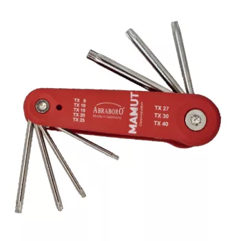   ABRABORO - 060899571180 - Mammut TORX készlet 8 részes TX9/10/15/20/25/27/30/40