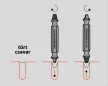 ABRABORO - 060958000017 - Bit és törtcsavar kiszedő készlet 17db extractors with drill automatic bitholder 58mm