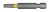 ABRABORO - 061803640710 - Power bit színes gyűrűvel T x  40 x 75 mm