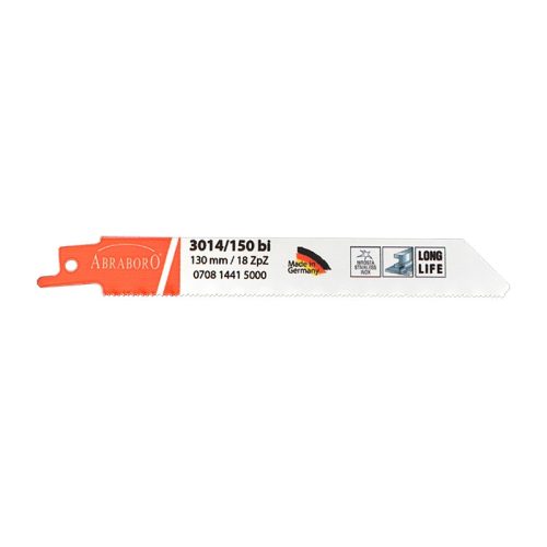 ABRABORO - 070813522000 - Orrfűrészlap Bi 5 db-os csomag 1014C/225 205/225x19x0,9mm 10/14Z"