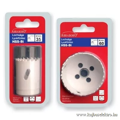 ABRABORO - 070830086000 - HSS Bi-Metal lyukfűrész ø 86 x 38mm