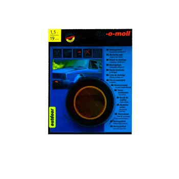   ABRABORO - 090645190000 - Power technikai ragasztószalag , fekete 1,5m x 19mm