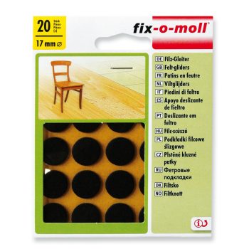 ABRABORO - 090675070000 - Csúsztatófilc, fehér ø 17mm