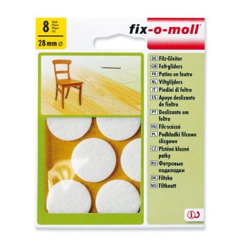 ABRABORO - 090677010000 - Csúsztatófilc, fehér ø 28mm