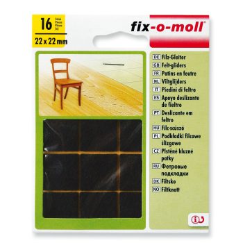 ABRABORO - 090678070000 - Csúsztatófilc, barna 22mm x 22mm