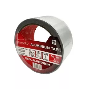 ABRABORO - 090689100000 - Alumínium ragasztószalag, ezüst 10m x 50mm