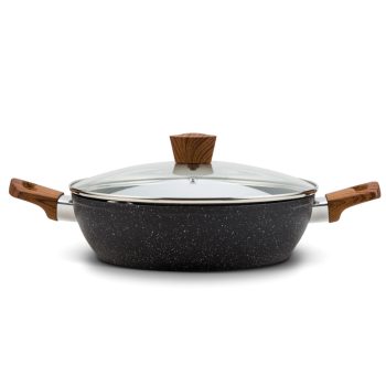   SOMOGYI ELEKTRONIC - 10-144-130 - Nava Pecsenyesütő 28 cm tapadásmentes kőbevonattal