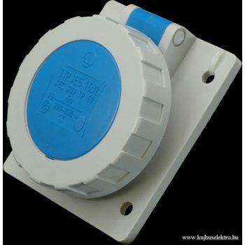   SEZ-10001644.00 - IEG 1632 - Beépíthető dugalj ferde IP 67 - 230V, 16A, 3P