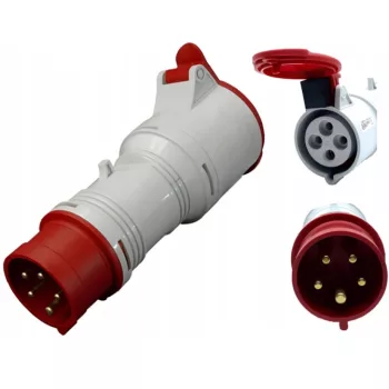   SEZ-10006545.00 - A 1653/43 - Adapter 16A, z  5P/4P, 400V - IP 44