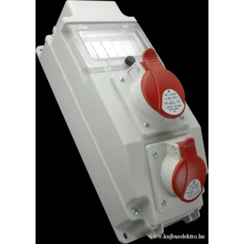   SEZ-10006767.00 - ROS 5-6/x-41 - Ipari kombináció, 6 modulos,  IP 54 - 1x16A a 1x32A/4P/400V,(védelem nélkül)