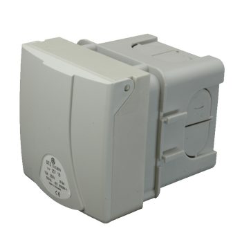   SEZ-10006844.00 - IZV 1653 - Beépíthető aljzat dobozban vakolat alá IP 44 -  400V, 16A, 5P