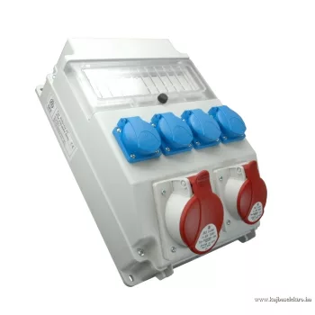   SEZ-10011239.HU - ROS 11/x-23 A/S - Ipari kombináció 11mod. vezetékezett IP 54 - 2x16A/5P/400V+4x250V,védelem nélkül
