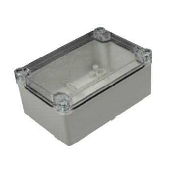  SEZ-10010966.00 - S-BOX 216 SK-P (120x80x50) - Műanyag kötődoboz tömszelence nélkül, átlatszó fedél IP 66