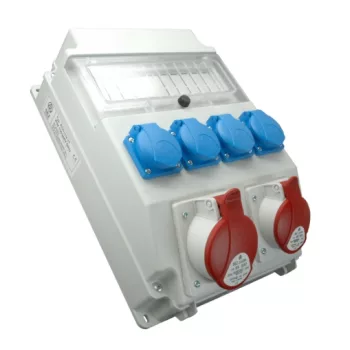   SEZ-10011243.HU - ROS 11/x-21 A/S - Ipari kombináció 11mod. vezetékezett IP 54 - 16A+32A/5P/400V+4x250V,védelem nélkül
