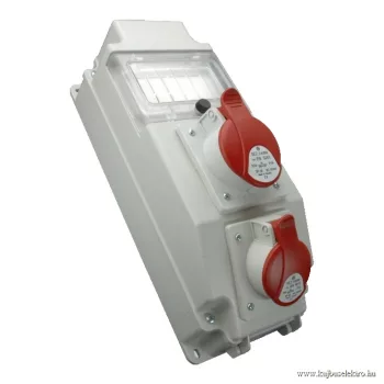   SEZ-10011265.00 - ROS 5-6/x-01 A - Ipari kombináció, 6 modulos,  IP 54 - 1x16A a 1x32A/5P/400V,(védelem nélkül)