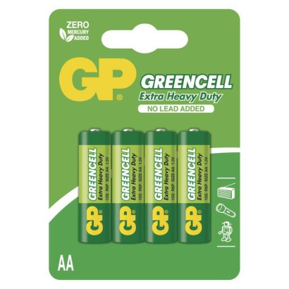 EMOS--B1221 - GP ELEM GREENCELL R6 4BL