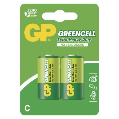 EMOS--B1231 - GP ELEM GREENCELL R14 2BL