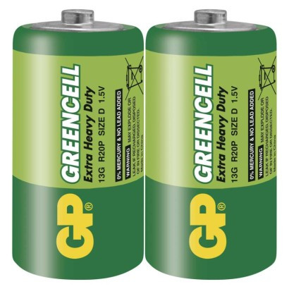EMOS--B1240 - GP ELEM GREENCELL R20 2SH