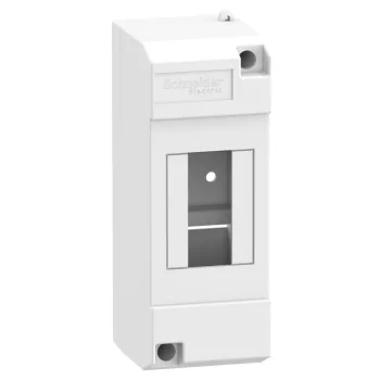   SCHNEIDER 10205 - MICRO PRAGMA Kiselosztó, ajtó nélkül, falon kívüli, 2 modul